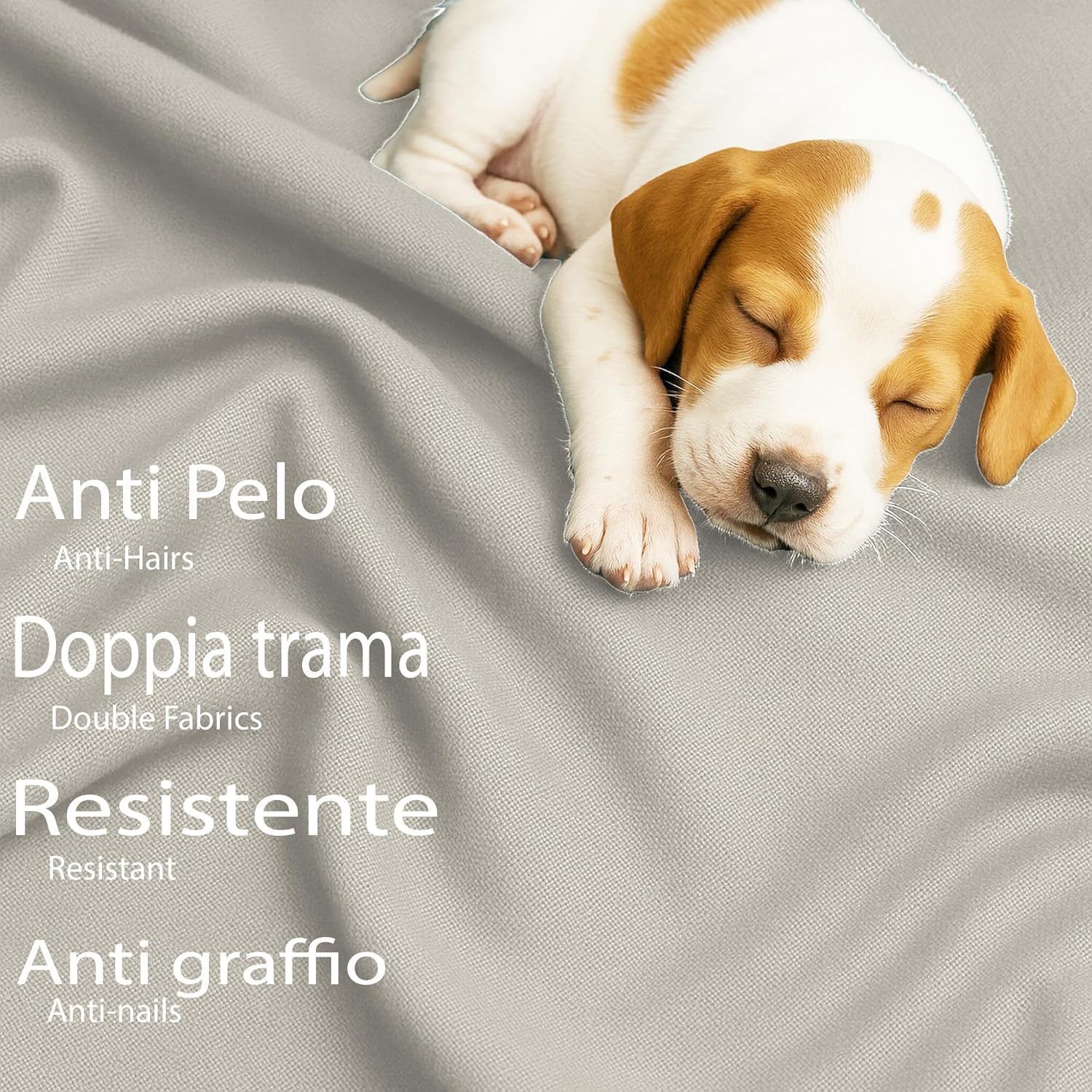 Copriletto Cotone ORGANICO Coperta Resistente Letto Lavabile Telo Arredo Multiuso - PANAMA - immagine 2