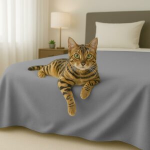 Copriletto Cotone ORGANICO Coperta Resistente Letto Lavabile Telo Arredo Multiuso - PANAMA