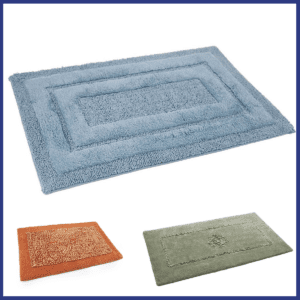 Tappeto Bagno Antiscivolo in Cotone Morbido