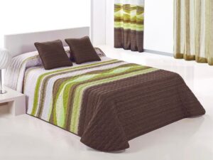 Trapuntino Matrimoniale Letto Singolo Mezza Stagione Plaid Morbido Rifinito Jacquard