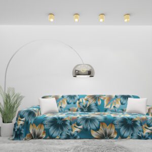 Copridivano 100% COTONE 1 3 Posti Telo Arredo Resistente Fantasia LUXURY