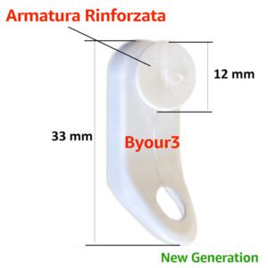 Ganci Tende Scorrevoli per Binario Estensibile - Scorrevole Ricambi Scorritenda UNIVERSALI