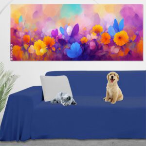 Copridivano 100% Cotone RESINATO IMPERMEABILE 3 4 2 Posti Salva Divano Cani Gatti Animali Bambini