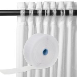 Fettuccia Per Tende A Onde PER BASTONI Nastro Wave da cucire Trasparente per Bastoni