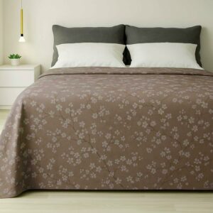 Copriletto FANTASIA 100% Cotone Letto Matrimoniale Singolo Piazza e Mezza Coperta Telo Arredo Multiuso SAKURA