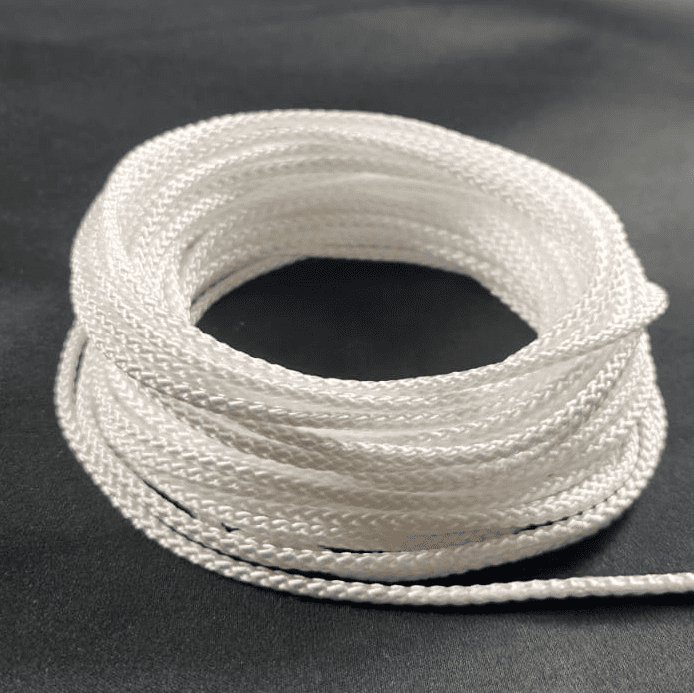 Corda Per Tende - Cordino Bianco Per Riloga Filo per Tende Da Interni Corda di ricambio Super-Resistente Lavabile