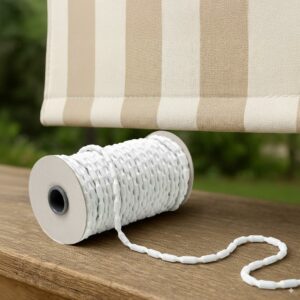 Pesi per Tende Anti Vento Corda Super Pesante Piombata per Tende Per Interno o Esterno Cordone con Piombo per Tendaggi Tessuti Zanzariera Facile da Cucire