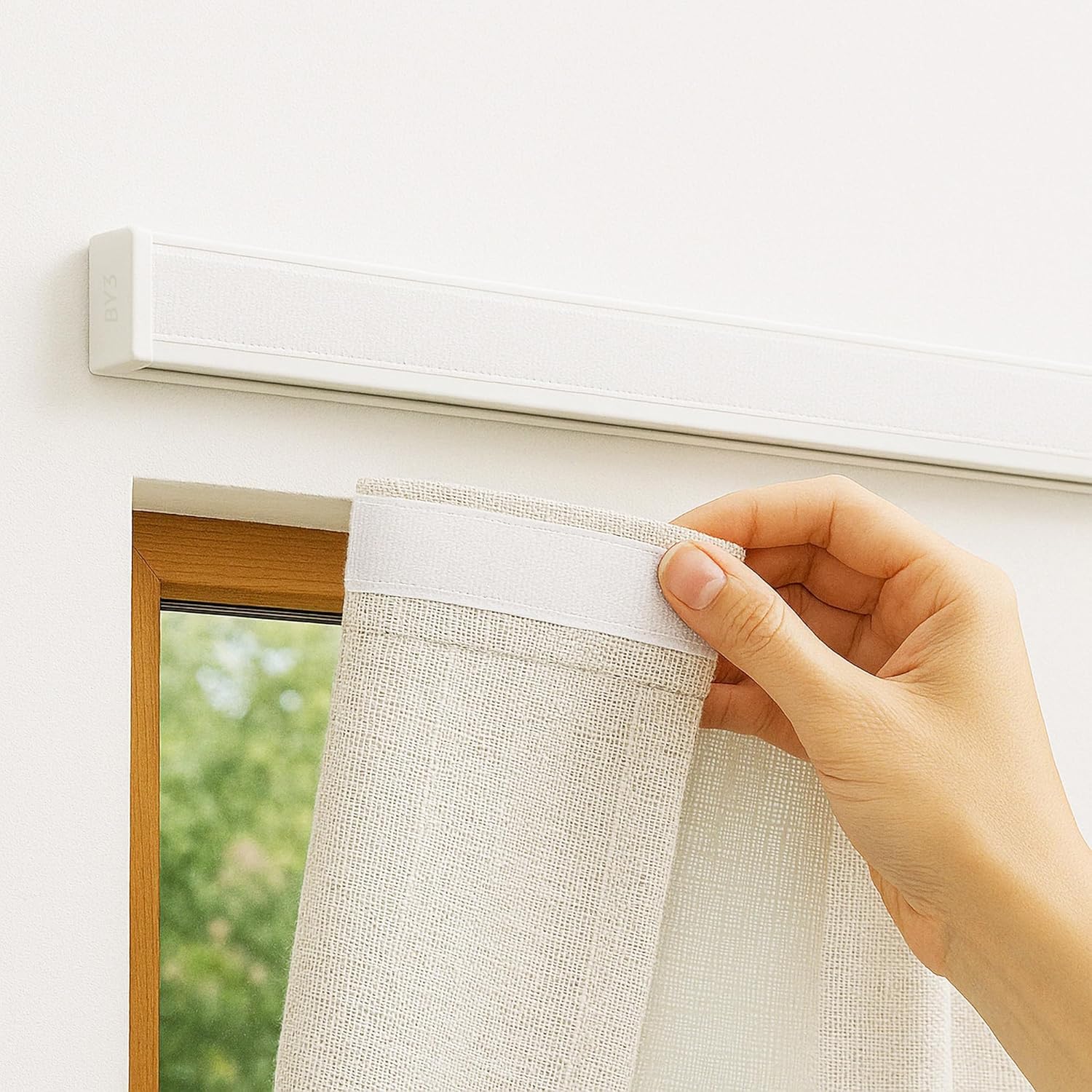 BARRE PER TENDE CON VELCRO