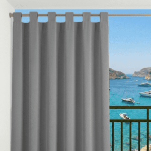 Tende da Sole per Esterno con Passanti in Stoffa a Caduta Impermeabile Antimuffa Tende Portico Tendoni Laterali per Gazebo